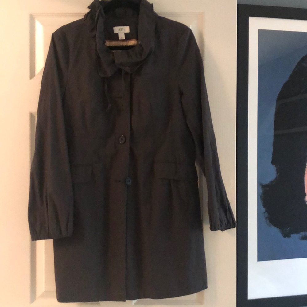 Ann Taylor Loft Lined Trench Coat
